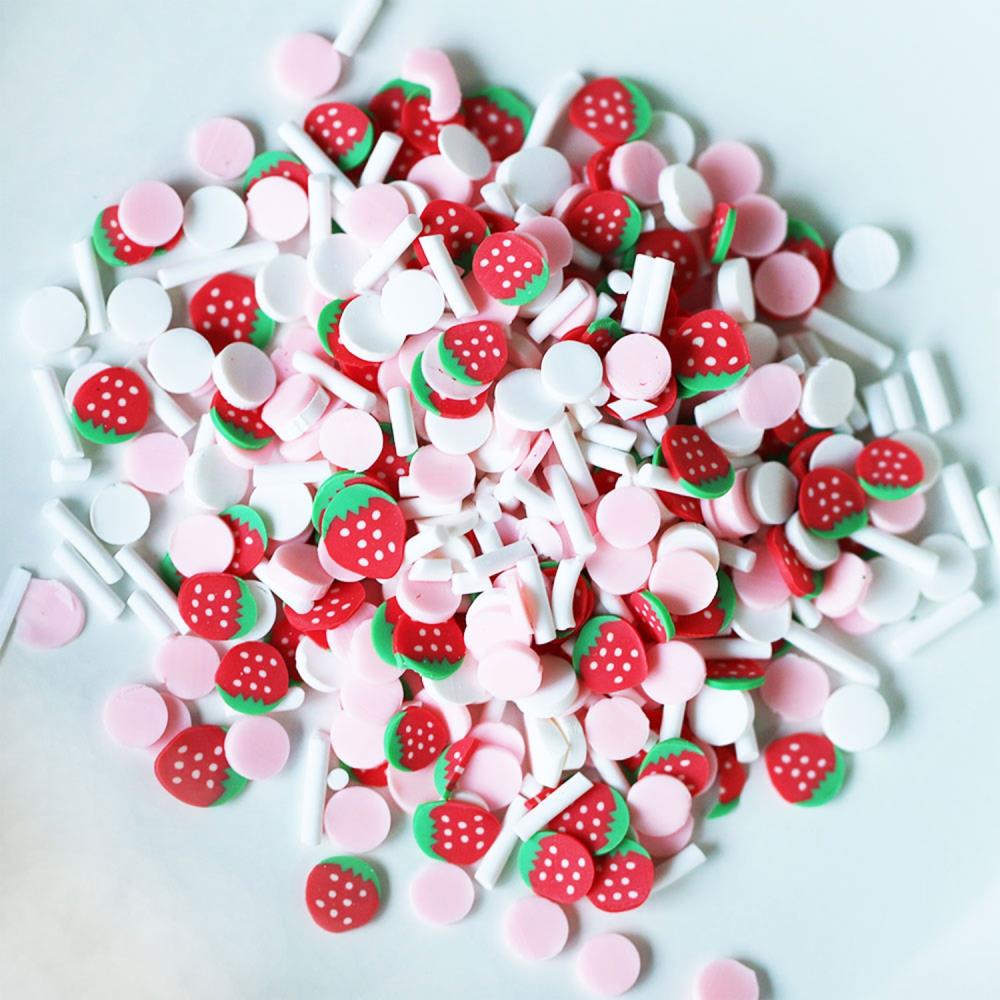 image_02f639a1-729c-45e5-a9c0-07e36f42cc5c.jpg Dress My Craft STRAWBERRY CONFETTI MIX - Image 1