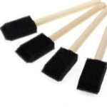 Crafter's Choice FOAM BRUSHES 1" Wide 4pc