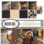 Reminisce BEER 30 THIRTY 12"X12" Scrapbook Kit 9pc