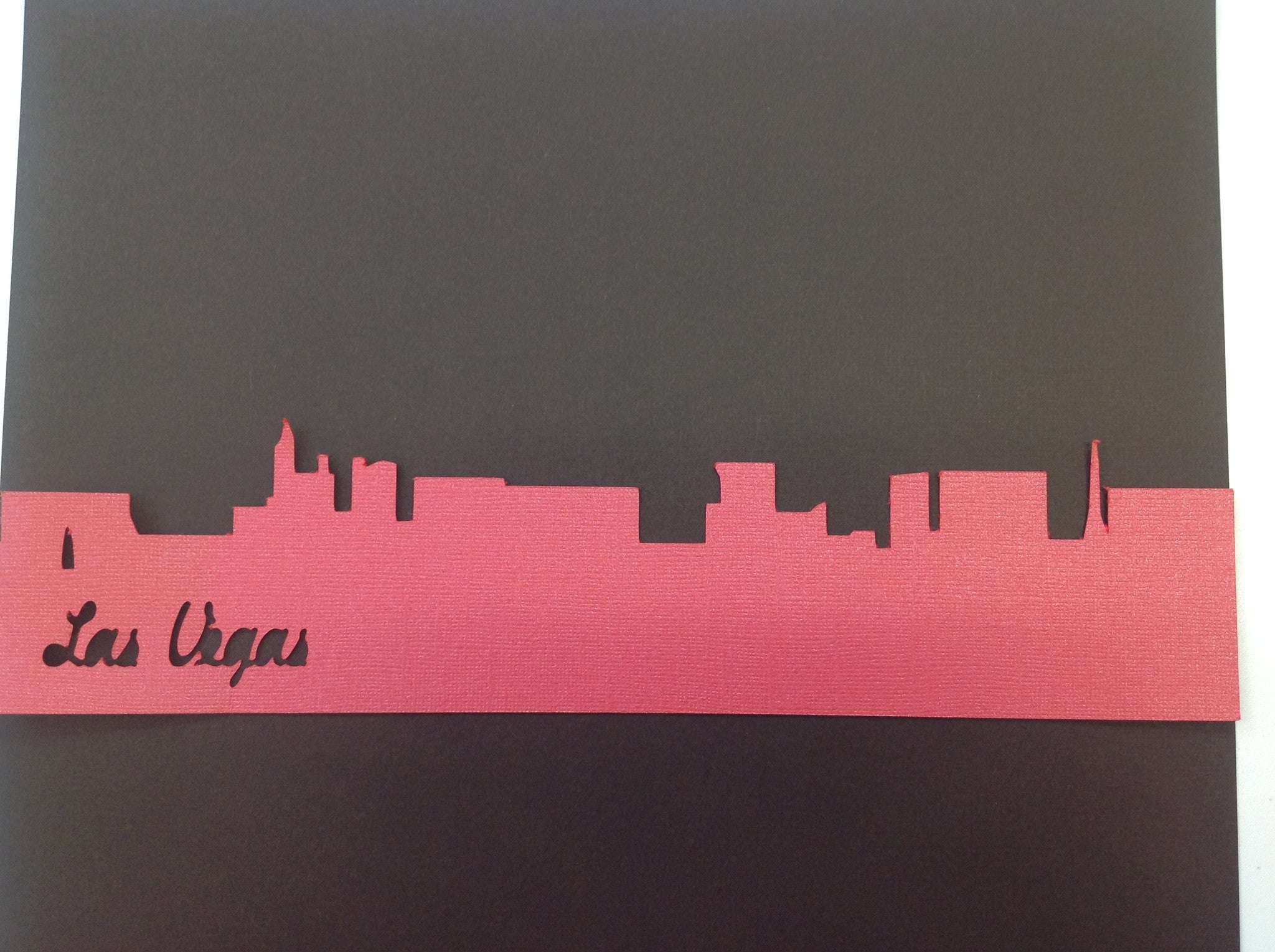 image_08135cfe-8bd8-4e8f-83c7-a6494242b138.jpeg LAS VEGAS SKYLINE Travel LasVegas Bling DieCuts LV - Image 1