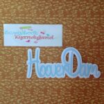HOOVER DAM LAGOON 2 Layer Diecut Title Travel Die Cut LV - Image 3