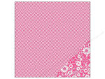 Pebbles CHEVRON Basics 12"X12" Scrapbook Paper - Image 7
