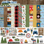 Photoplay THE GREAT OUTDOORS 12X12 Paper Collection Pack