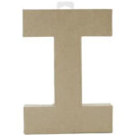 Darice Paper Mache Alphabet Letters I-P 5.5"X8"