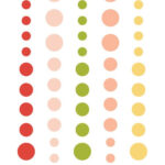 Carta Bella IT'S A GIRL Adhesive Enamel Dots 60 pc
