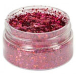 Cosmic Shimmer CORAL RED Holographic Glitterbitz 25ml