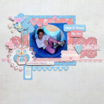 Kaisercraft Sugar Pop Collection SHERBERT 12"X12" Glossy Paper - Image 2