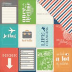Carta Bella TRAVEL STORIES Collection 12X12 Scrapbook Paper