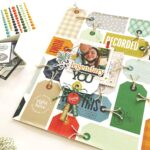 Pinkfresh Studio SIMPLY THE BEST HAPPY TIMES 12x12 Scrapbook Paper - Image 4