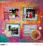 Kaisercraft Bombay Sunset PARTY 12"X12" Scrapbook Sheet - Image 4