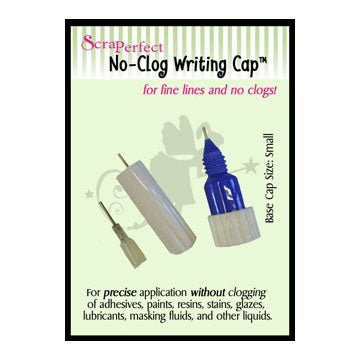 image_1221eb4e-d981-4faa-a90a-114510e2ba13.jpg ScraPerfect No-Clog No Clog Writing Cap SMALL 3 pc - Image 1