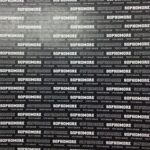 SOPHOMORE PRIDE Black School 12"X12" Scrapbook Paper