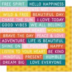Dear Lizzy NEW DAY Scrapbook Paper Mini Kit - Image 4