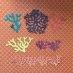 CORAL Scrapbook Die Cuts - Image 4
