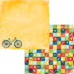 Moxxie Child's Play LET'S RIDE 12X12 Scrapbook Sheet - Image 2