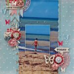 Kaisercraft Tea Party ICING SUGAR 12X12 Scrapbook Paper - Image 2