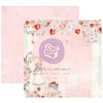 Prima STRAWBERRY MILKSHAKE 12"X12" PAPER PAD With Foil 24 sheets - Image 7