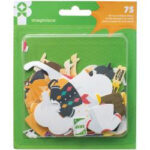 Imaginisce PAPER GUYS Family Fun Diecuts 5"X7" 75pc