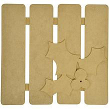 image_16415c22-1a07-43a3-b628-48b0077b4de9.jpeg Kaisercraft HOLLY 3D Wood Wall Art 2pc - Image 1