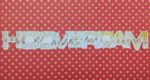 HOOVER DAM Laser Die Cuts Travel Title 2"X12" 1pc
