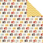 Simple Stories SAY CHEESE Scrapbook Paper Kit 7pc - Image 6