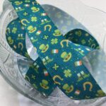 St. Patrick’s Day Grosgrain Ribbon 1 yard - Image 2