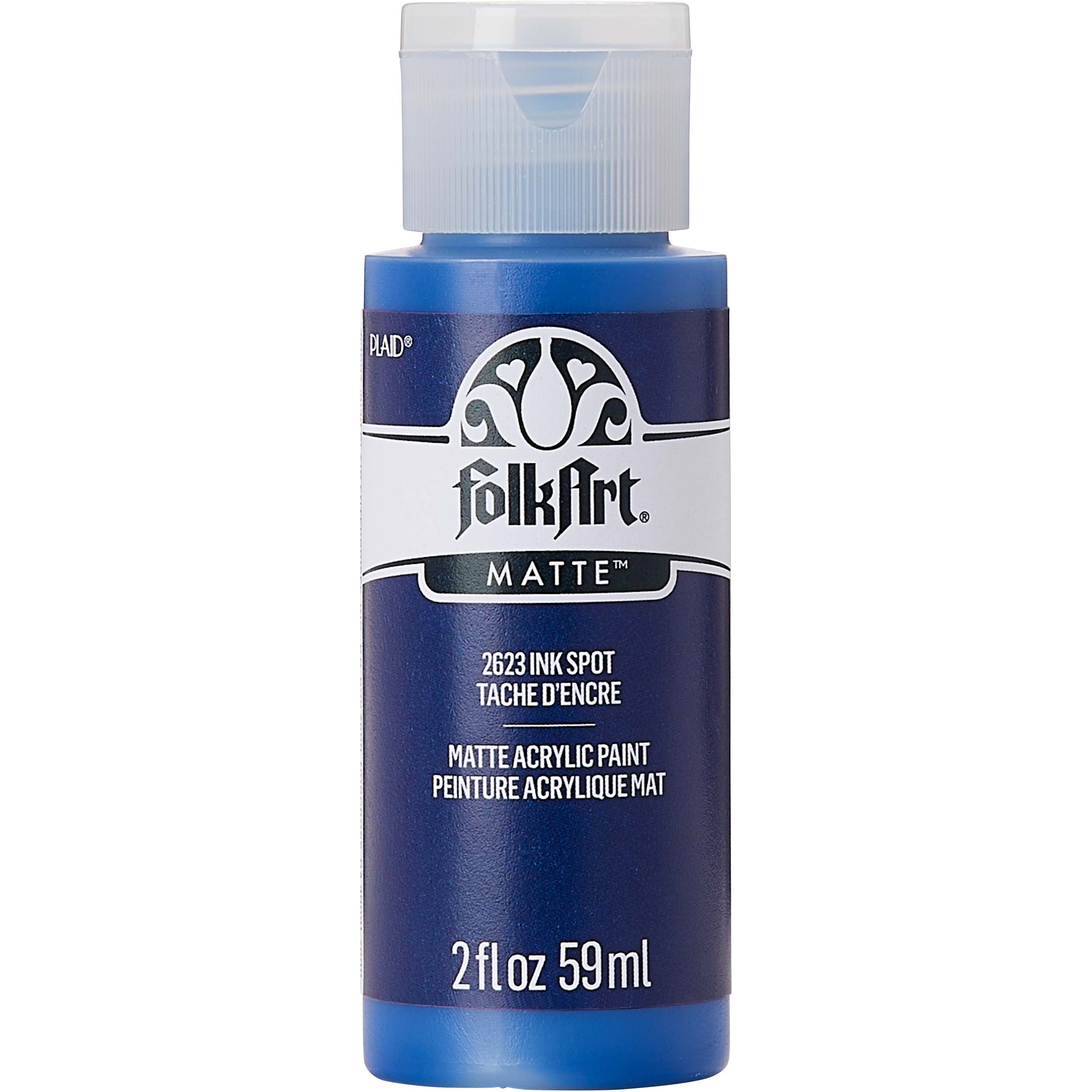 image_1842f2de-3976-4f03-b993-cd3921d723f3.jpg FolkArt Matte INK SPOT Premium Acrylic Paint 2oz - Image 1