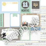 BABY BOY 12"X12" Scrapbook Customs Paper - Image 11