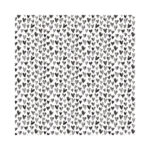 Paper House BLACK WATERCOLOR HEARTS 12"X12" Scrapbook Sheet - Image 2