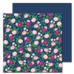 Jen Hadfield Chasing Adventures ASIAN GARDEN 12"X12" Scrapbook Paper