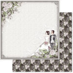 Feature Art Wedding Collection TOGETHER FOREVER 12"X12" Scrapbook Paper