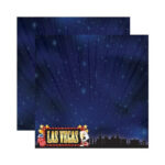 Reminisce Signature Series LAS VEGAS 12"X12" Scrapbook Paper