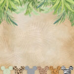 MAGICAL SAFARI Disney 12"X12" Scrapbook Paper - Image 2