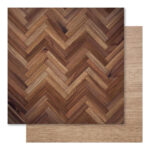 Bella! iWood VERSION 8.0 12x12 Scrapbook Paper
