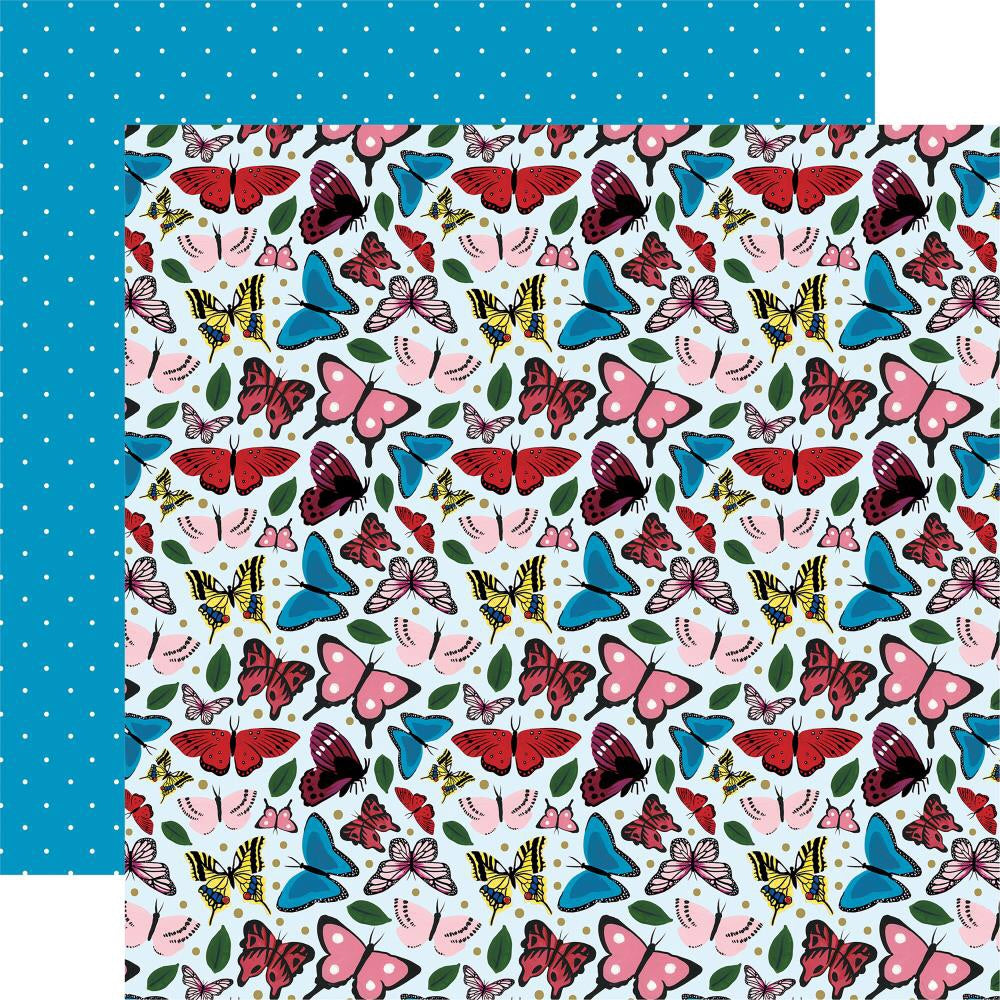 image_1ceae978-2ff5-4fbb-9964-b853d28787f4.jpg Echo Park Alice In Wonderland DAYDREAM DS 12"X12" Scrapbook Paper - Image 1