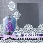 Kanban SOPHIA PURPLE Foil DieCut Card Toppers - Image 2