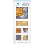 Paper House CELESTIAL Canvas Stickers 6 pc