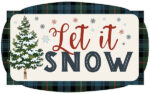 Carta Bella LET IT SNOW 6"x12" Chipboard Phrases Sticker 32pc - Image 3