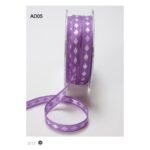 May Arts 3/8" Solid Diamond Ribbon 1 yard - Image 4