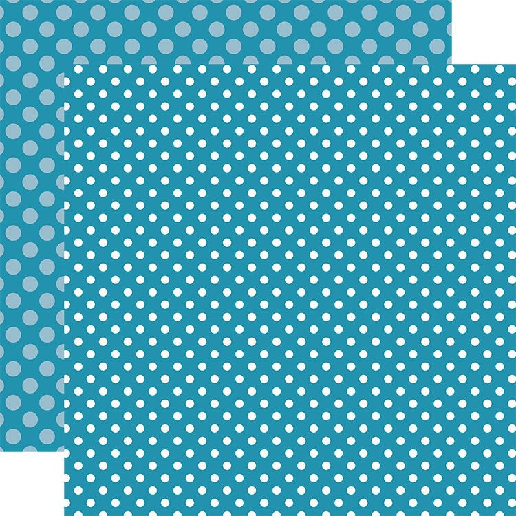 image_20f7daf0-5cc7-4453-9416-382130b14578.jpg Echo Park Dots & Stripes SPLASH 12"X12" Scrapbook Paper - Image 1