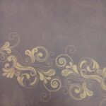 SK BROWN FLOWERISH 12x12 Scrapbook Papers 2pc
