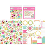 Doodlebug HELLO AGAIN Bits & Pieces Diecuts 94pc