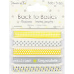 Dovecraft Back to Basics BABY STEPS RIBBON - Image 2