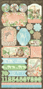 Graphic 45 WILD AND FREE 12X12 Collection Pack - Image 4