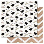 Bella GRADUATION Collection 12"X12" Scrapbook Paper - Image 2