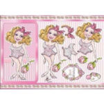Kanban BATHTIME SUSAN DieCut Card Topper 10pc