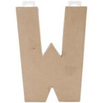 Darice Paper Mache Alphabet Letters V-Z 5.5"X8" - Image 2