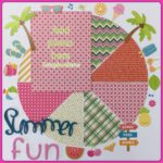 Class Kit “Sweet Summer” 3 Scrapbook Pages - Image 4