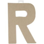 Darice Paper Mache Alphabet Letters Q-U 5.5"X8" - Image 2