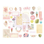 Prima GOLDEN COAST Chipboard Stickers 41 pc.
